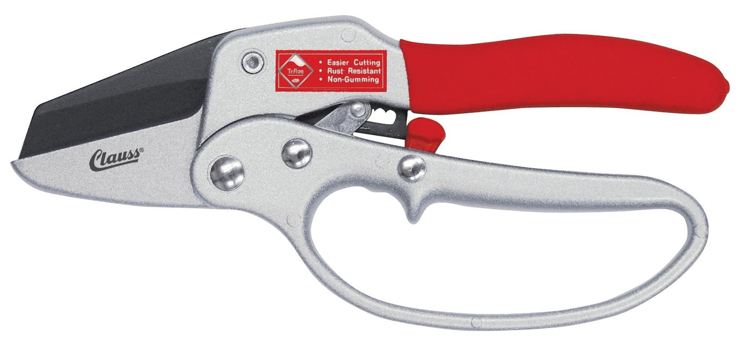 Clauss 8" Pruner - Heavy Duty, Ratchet Action