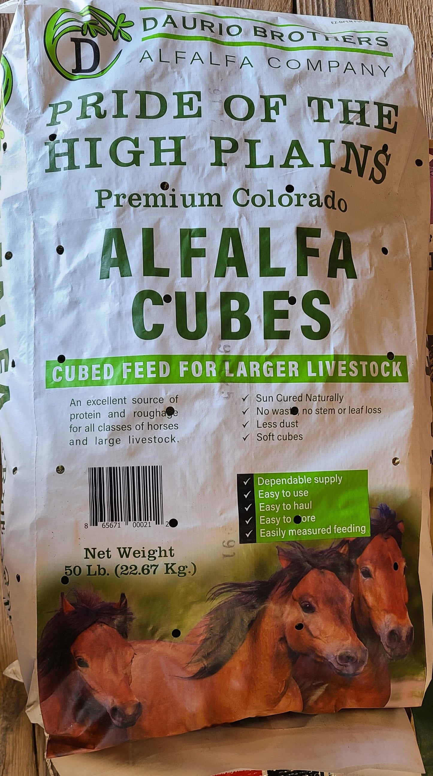 PREMIUM ALFALFA CUBE 50#