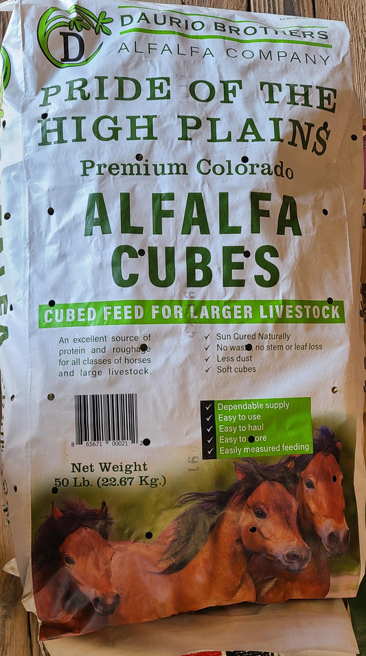 PREMIUM ALFALFA CUBE 50#