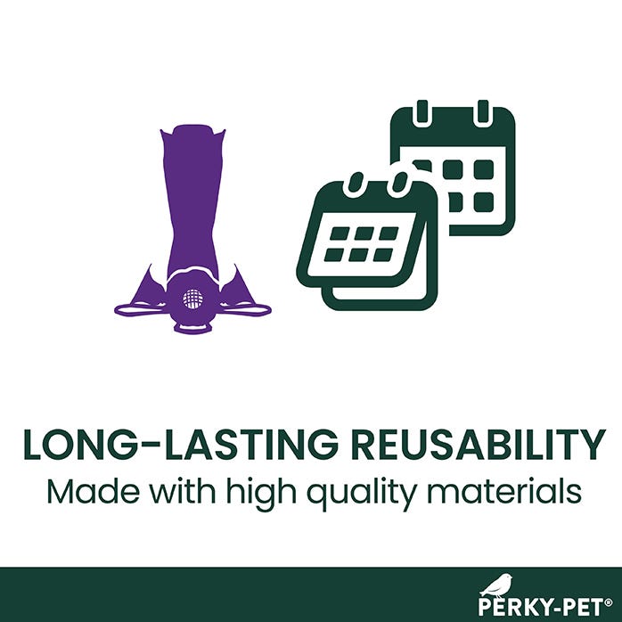 Perky-Pet® Pinch-Waist Glass Hummingbird Feeder 8 OZ