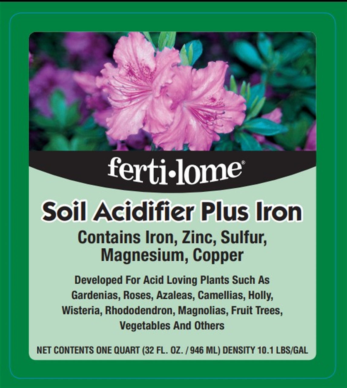 VPG Fertilome Soil Acidifier Plus Iron, 32 Oz