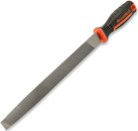 Great Neck 10 in. L X 1 in. W Steel Mill File 1 pc