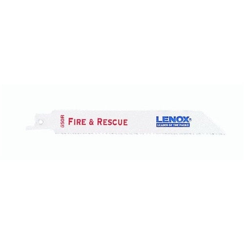 Lenox 20592650R Reciprocating Saw Blade, 3/4 in W, 6 in L, 10/14 TPI, HSS Cutting Edge - pack of 2