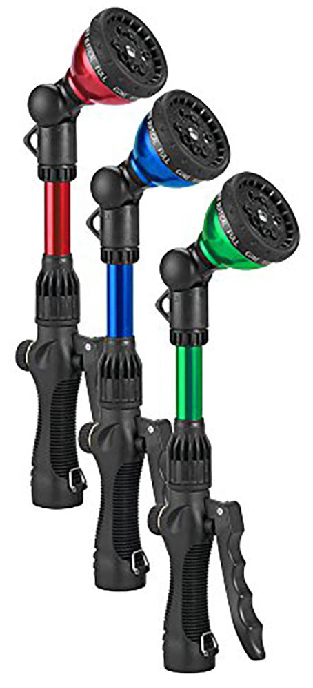 Orbit 14-Inch 10-Pattern Front Trigger Ratchet Head Wand, Color May Vary