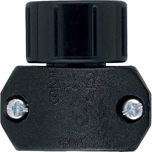 Orbit 58103N Hose Mender 5/8"ch in. Plastic Threaded Double Female