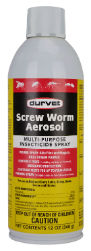 Durvet 3400 Screw Worm Aerosol, Clear, Characteristic, 12 oz Can