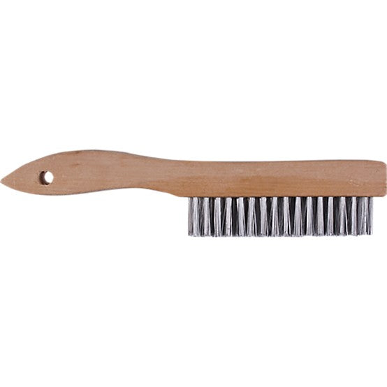 Tool City Wire Brush 4"x16" Wood Handle