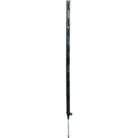 FENCE POST ELECTRIC PLASTIC BLA-BLACK : 48