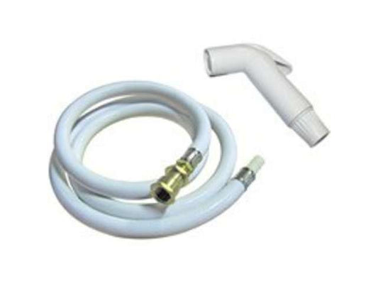 Plumb Pak PP815-8 4 Foot Faucet Hose And Spray White