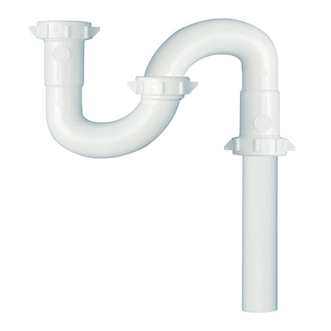 Plumb Pak PP943W 1 1/4 Inch OD S Trap