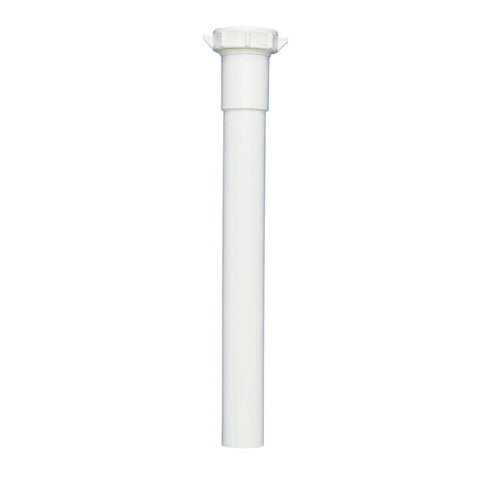 Plumb Pak Extension Tube - 1-1/4 In Dia X 12 In L - Slip Joint - Plastic