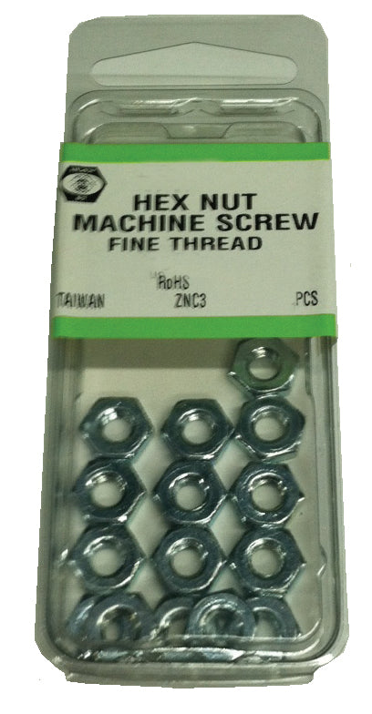 MACHINE SCREW HEX NUT