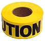 TAPE BARRIER "CAUTION" 300'-PLASTIC : 300' X 3"