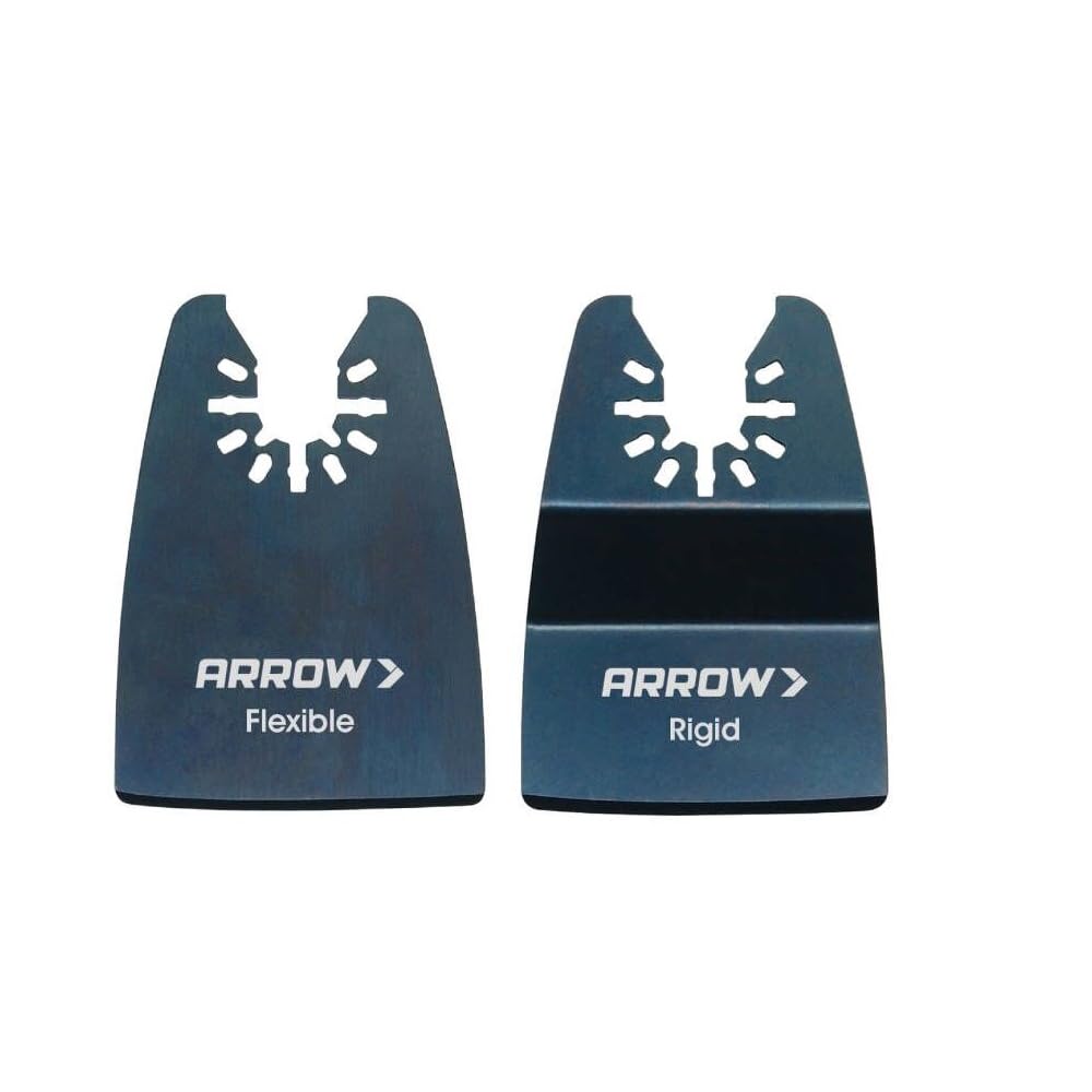 Oscillating Tool Scraper Blade, Rigid & Flexible Blade 2-pk.