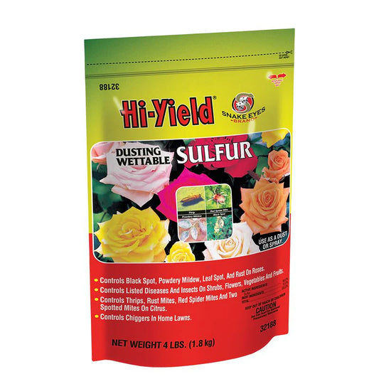 Hi-Yield Dusting Wettable Sulfur - 4 lb