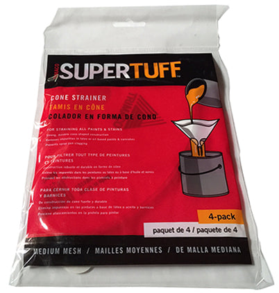 Trimaco 11101 Supertuff Paint Strainers Medium Cone