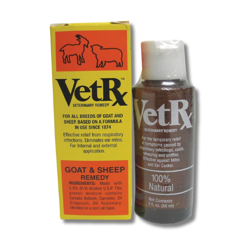 VetRX Sheep & Goat Aid for Respiratory Support 2fl oz (59ml)