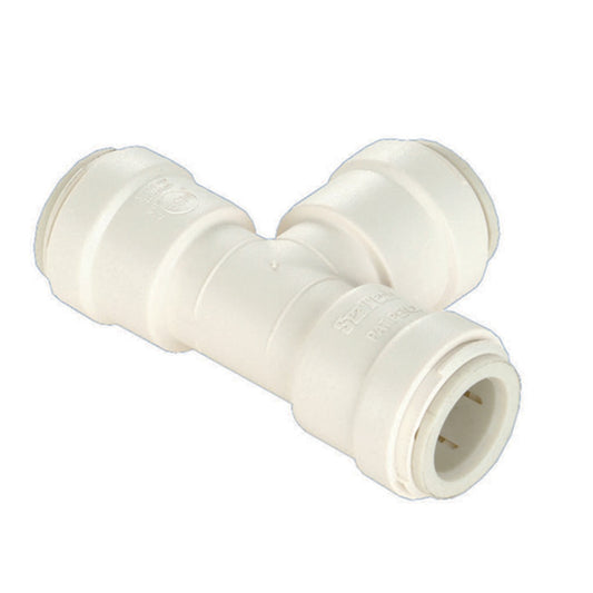 3/8 In. X 3/8 In. X 3/8 In. Od Tubing Quick Connect Plastic Tee