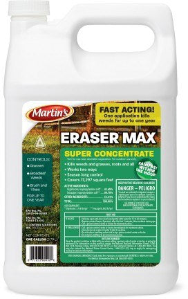 Eraser Maxx Vegetation Herbicide Concentrate 1 Gallon - Non-selective Weed Control