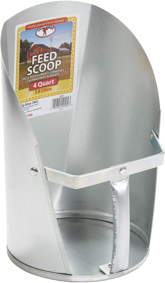 Little Giant® Galvanized Feed Scoop