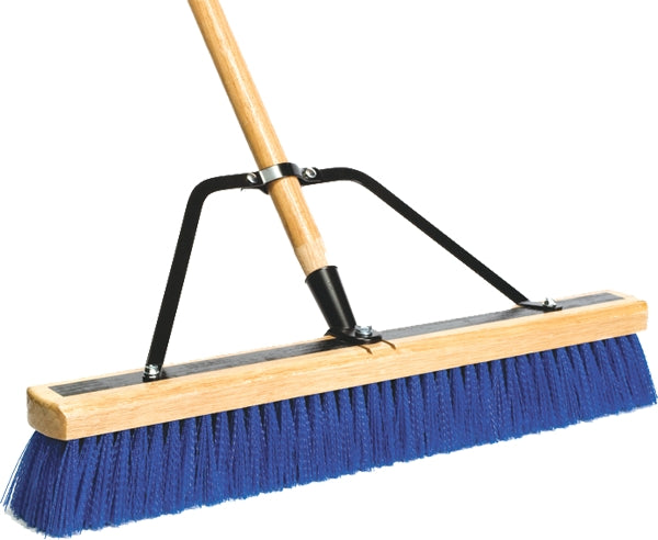 DQB Industries 09942 Contractor Push Broom, 24"