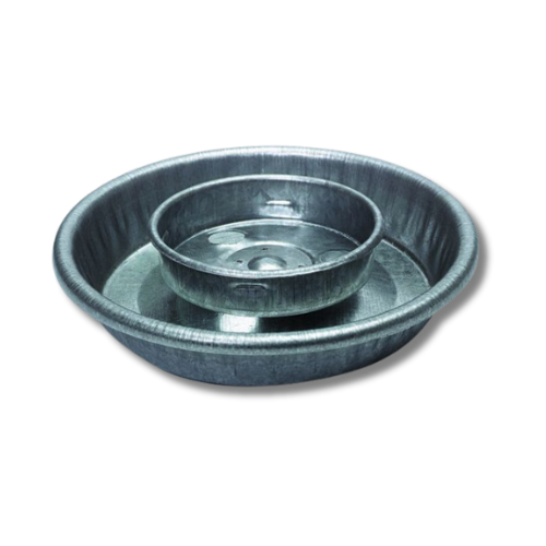 Little Giant® 1 Quart Jar Metal Waterer Base