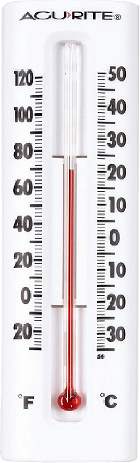 Acu-Rite Indoor or Outdoor Wall Thermometer