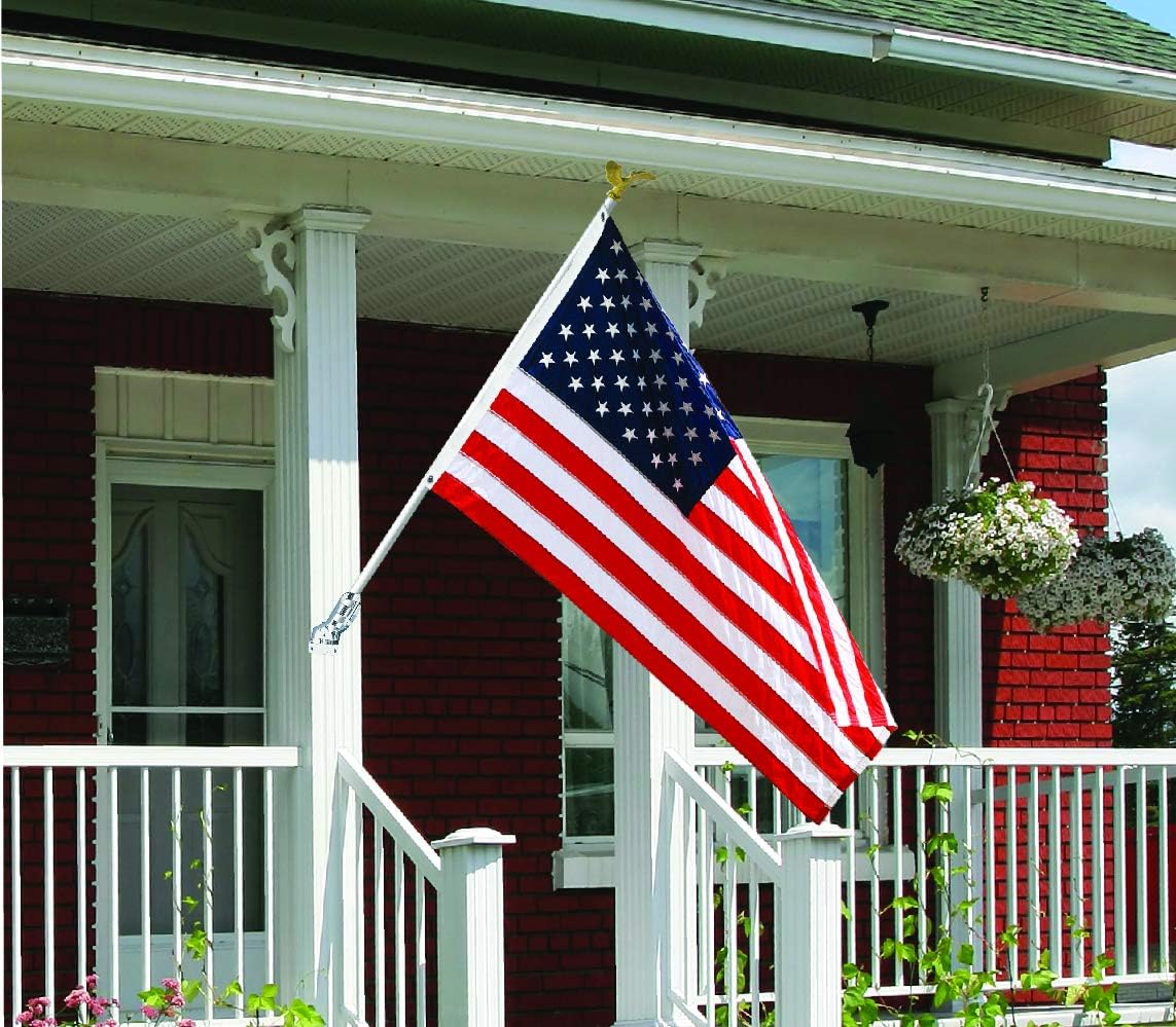 Annin Flagmakers American Flag All-Weather Poly/Cotton Flag, 3'X5' (Model 19417)