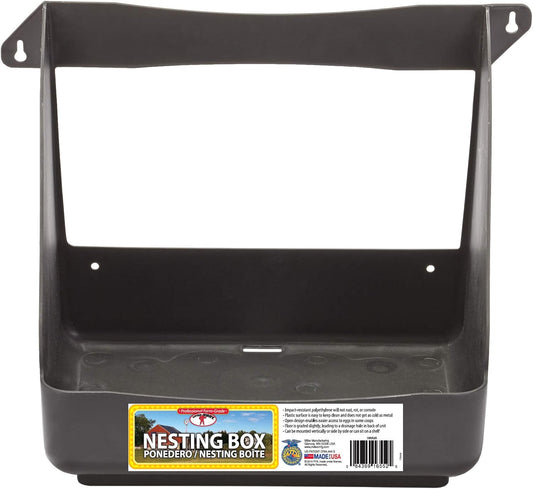 Little Giant® Plastic Open Nesting Box, Chicken Nest Box with Open Design