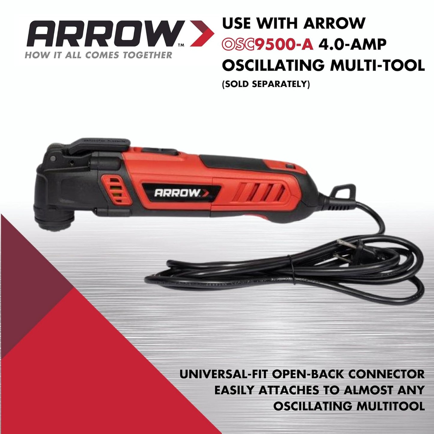 Oscillating Tool Scraper Blade, Rigid & Flexible Blade 2-pk.
