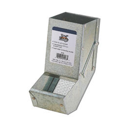 Pet Lodge® Galvanized Rabbit Feeder - 3"