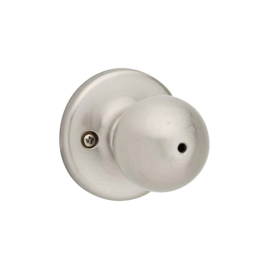 Kwikset 300P 15 CP Polo Bed And Bath Privacy Lockset Satin Nickel