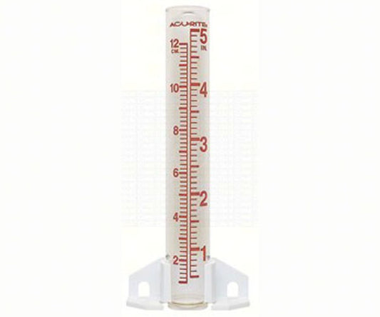 RAIN GAUGE GLASS-BRACKET MONT : 5" GLASS