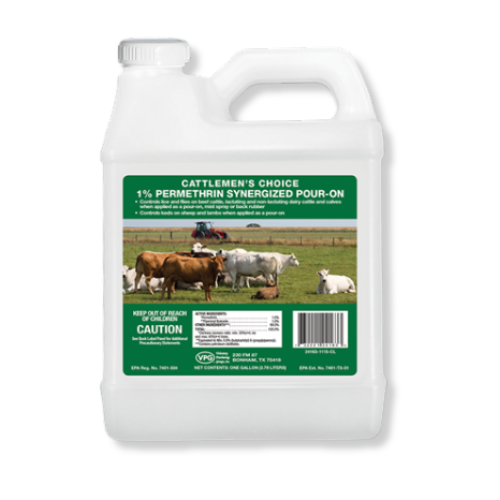 Cattlemen's Choice 1% Permethrin Synergized Pour - On