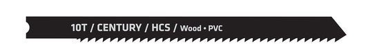 JIG SAW BLADE 10T ALLOY 2PK 6610