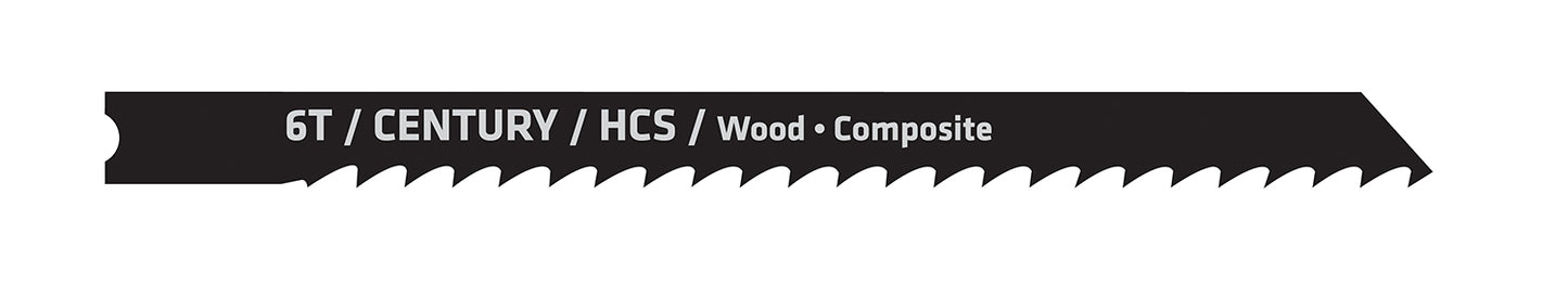 CENTURY DRILL & TOOL #06606 6T Jig-Saw Blade 2 pc each