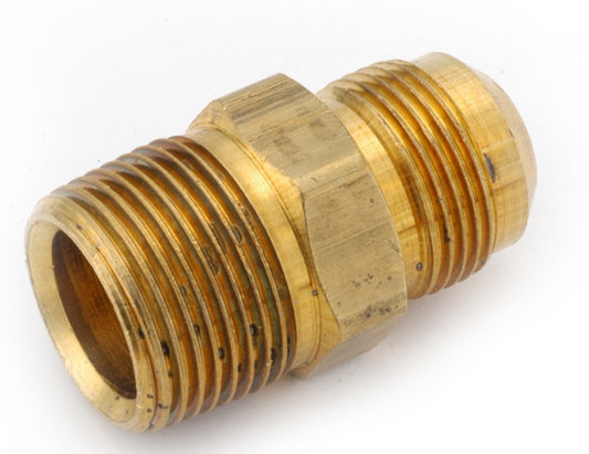 BRASS HALF UNION 1/2" MPT X 5/16" FLARE LEAD FREE﻿