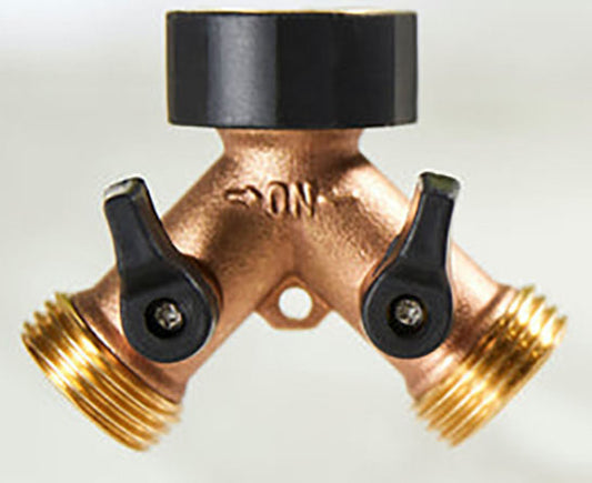 HOSE Y CUT-OFF VALVE BRASS