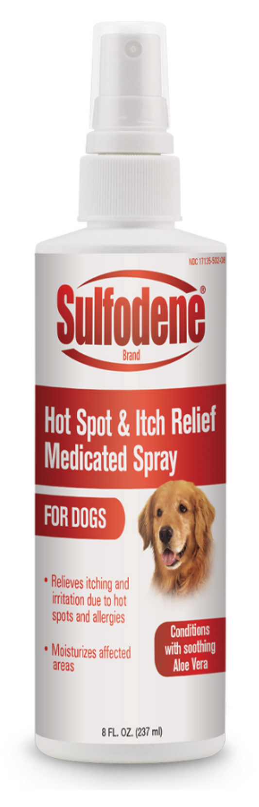 Sulfodene Hot Spot & Itch Relief Medicated Spray for Dog 8oz