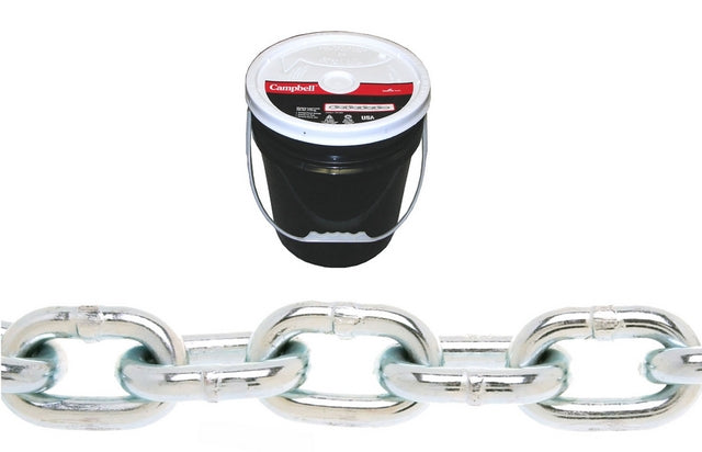 CHAIN 5/16" ZP PROOF-COIL - SOLD BY THE FOOT