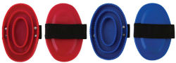 COMB CURRY OVAL RUBBER W/STRAP