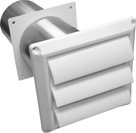 Lambro 267W/S Vent Hood Dryer Louver