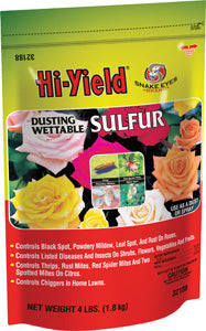 Hi-Yield Dusting Wettable Sulfur - 4 lb