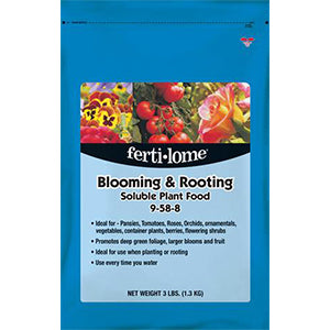 FERTILIZER BLOOM & ROOT 3 LB.-SOLUBLE : 3 LB