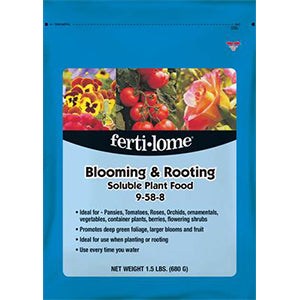 FERTILIZER BLOOM & ROOT 1.5 LB.