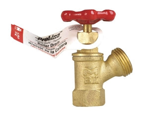 FAUCET 3/4" BRASS BOILER DRAIN FEMALE B&K