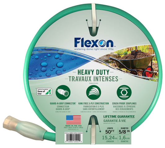 FLEXON HEAVY DUTY HOSE 5/8"X50' USA