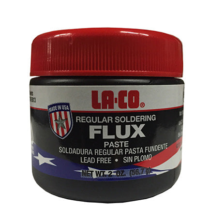 LA-CO® 022101 Regular Soldering Flux, 2 oz Capacity, 6.5 to 7 pH