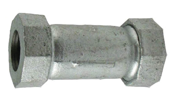 GALVANIZED 3/4" COMPRESSION COUPLING