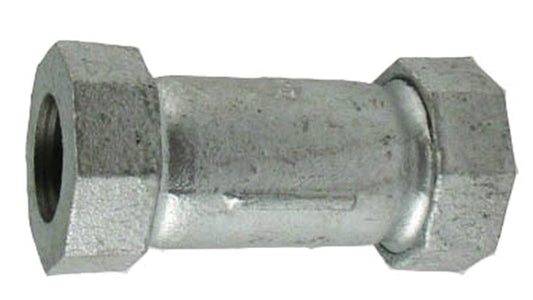 GALVANIZED 1/2" COMPRESSION COUPLING